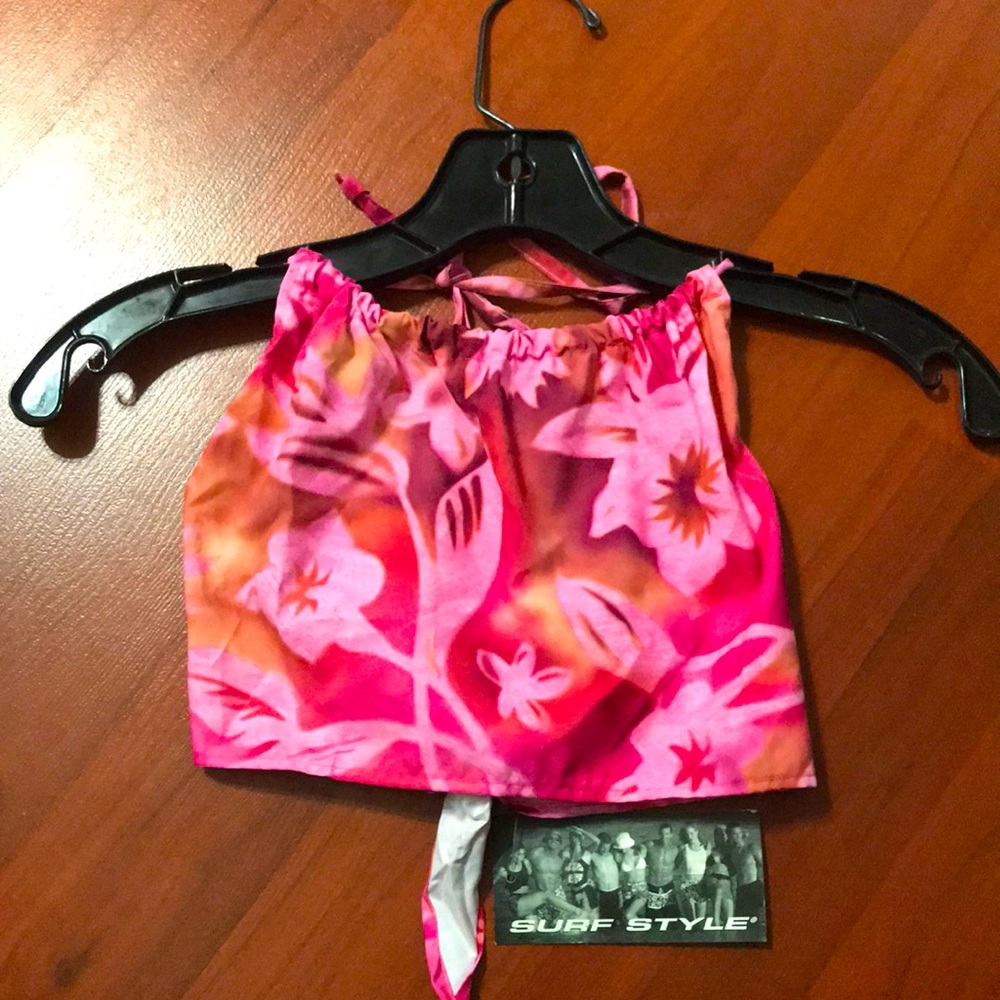 Vintage “Surf Style” swimwear Bikini top Size M